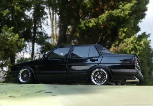 1:18 VW Jetta MK2 CL GTI 16V mit BBS RS Alufelgen = OVP